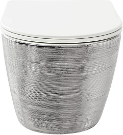 Grossman Унитаз подвесной GR-4455SWLS серебро – фотография-2